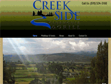 Tablet Screenshot of gypsumcreeksidegrill.com